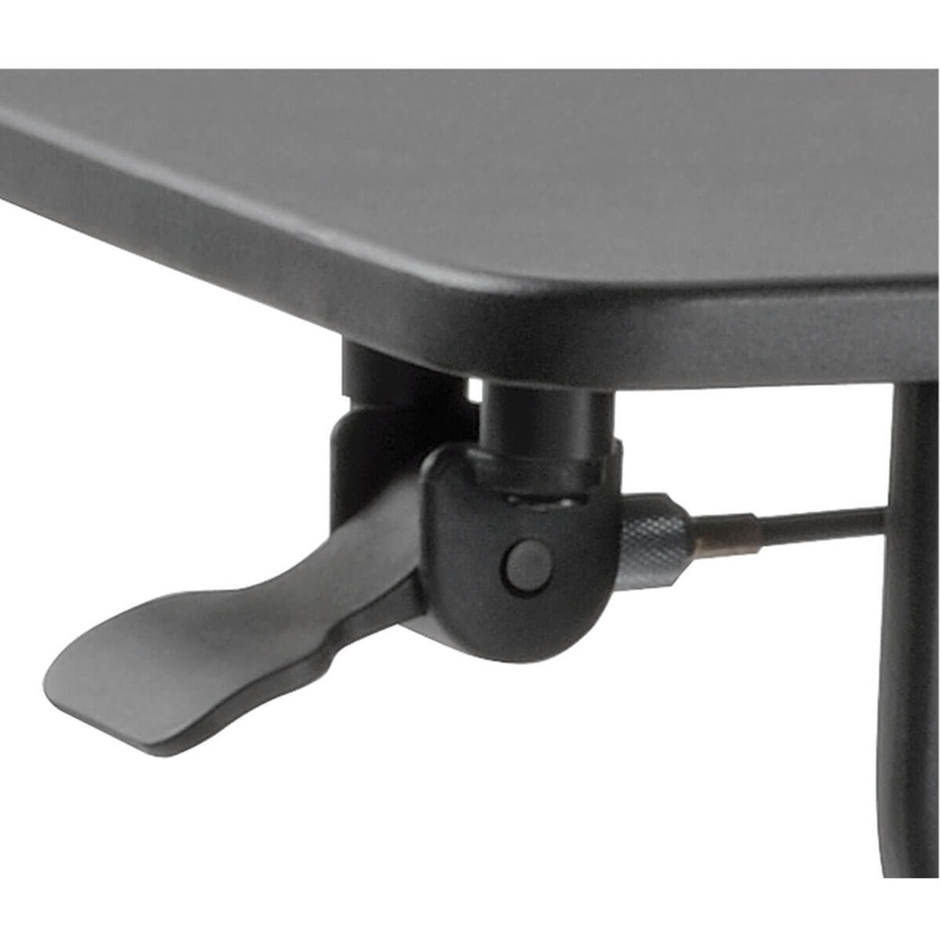 Tripp Lite WWSSDC WorkWise Sit-Stand Desk-Clamp Workstation Keyboard Tray Mountable Heavy Duty Ergonomic Design