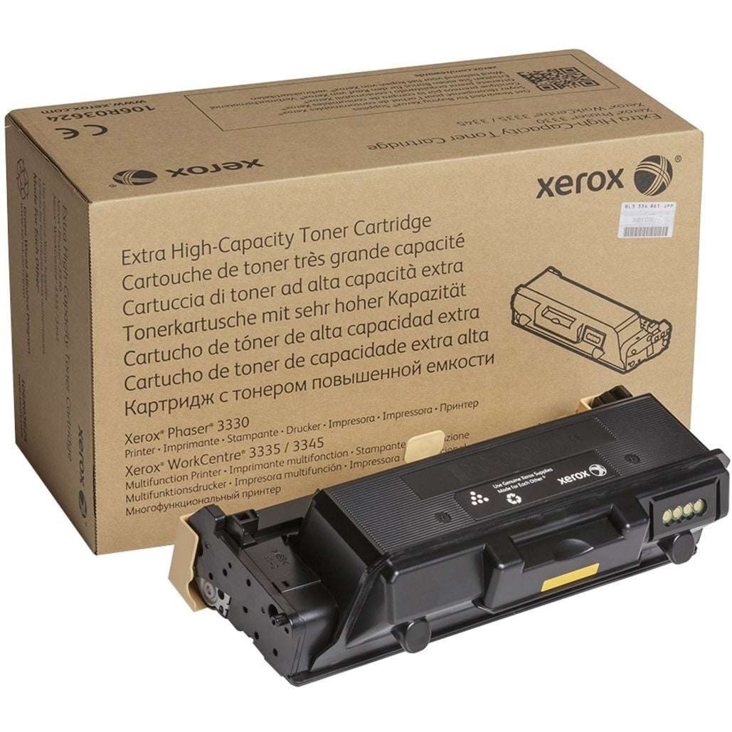 Xerox 106R03624 Toner Cartridge, Extra High Yield, Black, 15,000 Pages