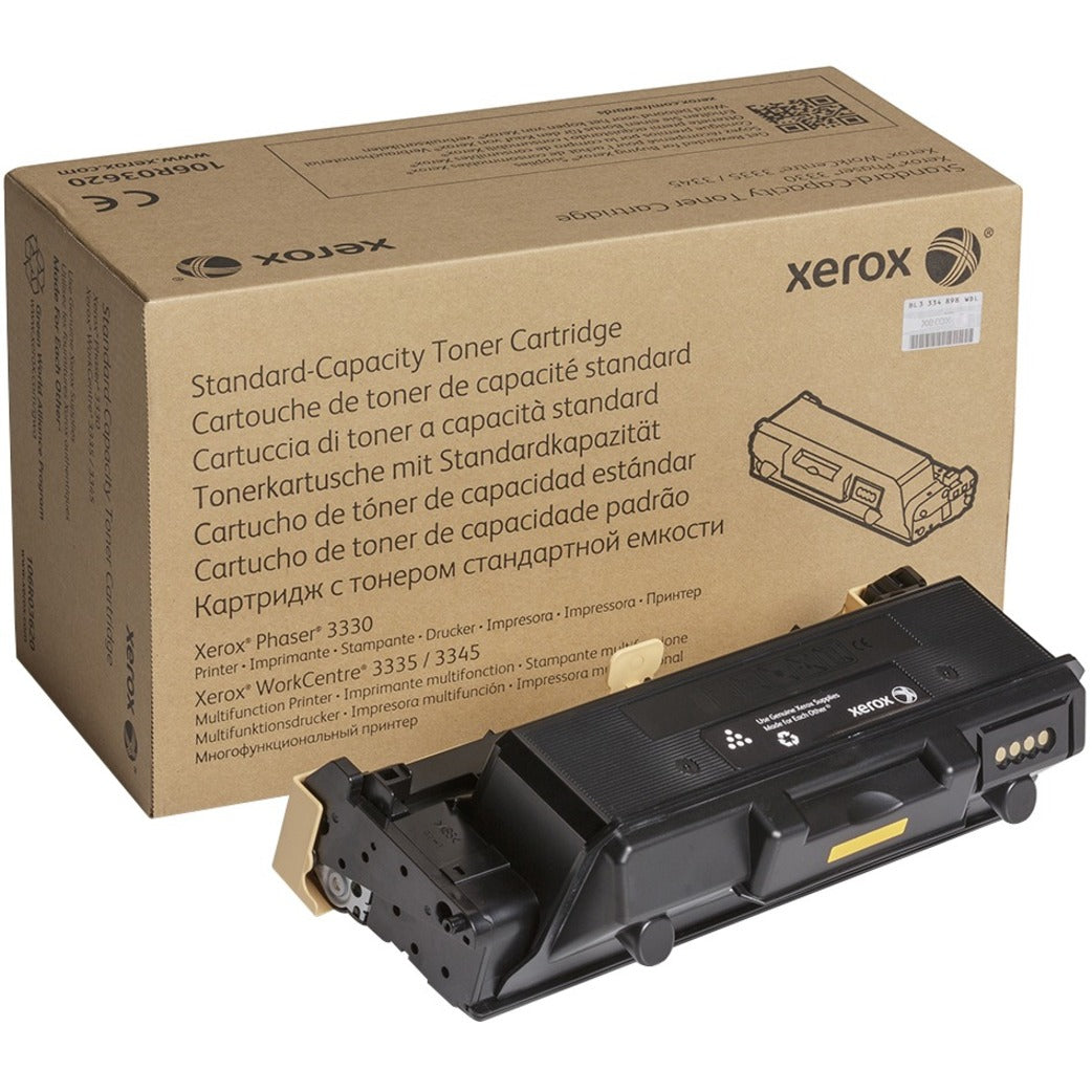 Xerox 106R03620 Toner Cartridge, Standard Yield, Black, 2600 Pages