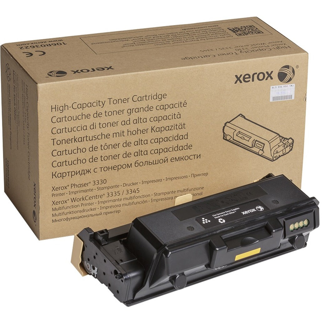 Xerox 106R03622 Toner Cartridge, High Yield Black, 8500 Pages