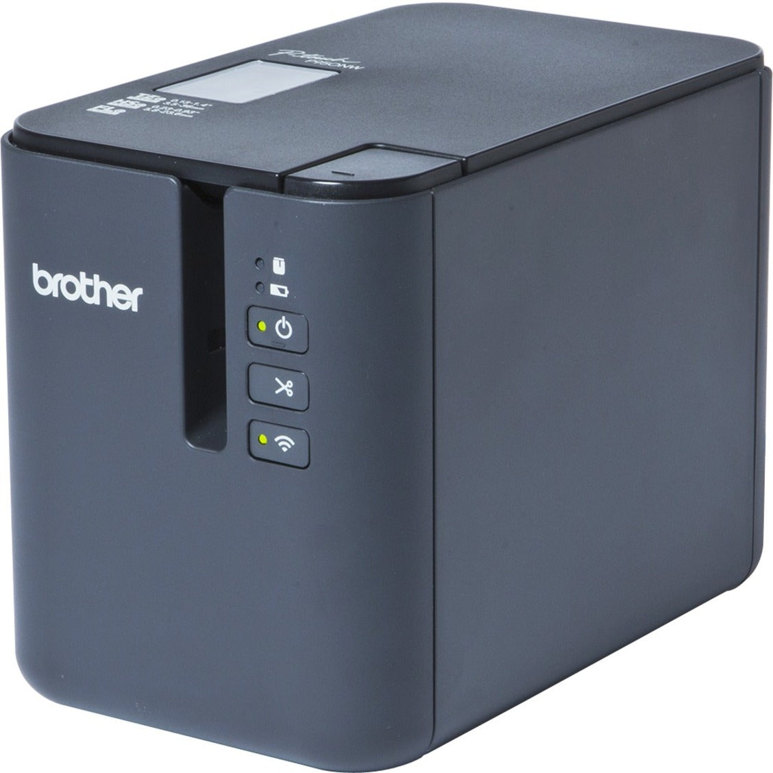 Brother PTP900W Wireless Powered Desktop Laminated Label Printer, 6 MB Memory, 2 Year Limited Warranty, Energy Star, USB Included, PC/Mac Supported