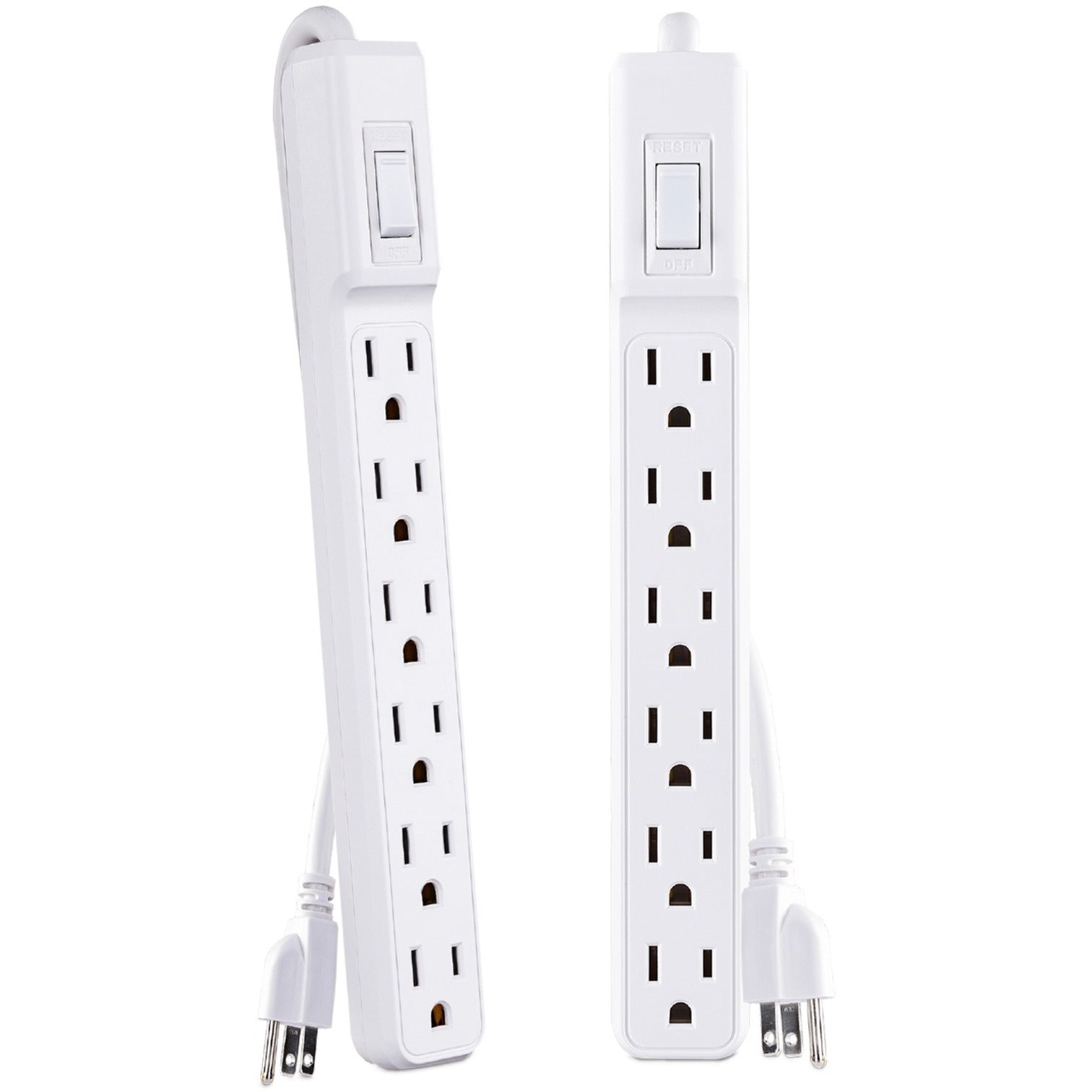 CyberPower MP1044NN Power Strip, 6 Outlets, 2ft Cord, UL Certified