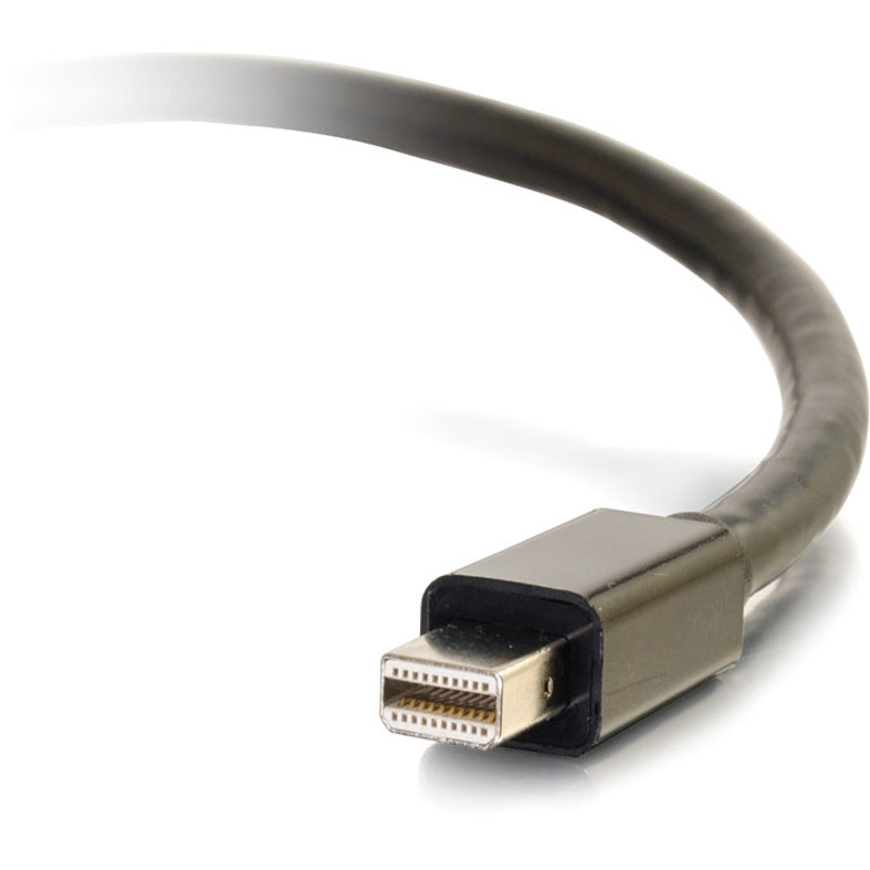 محول C2G 54341 Mini DisplayPort إلى HDMI أو VGA أو DVI، ضمان 3 سنوات، مطلي بالذهب