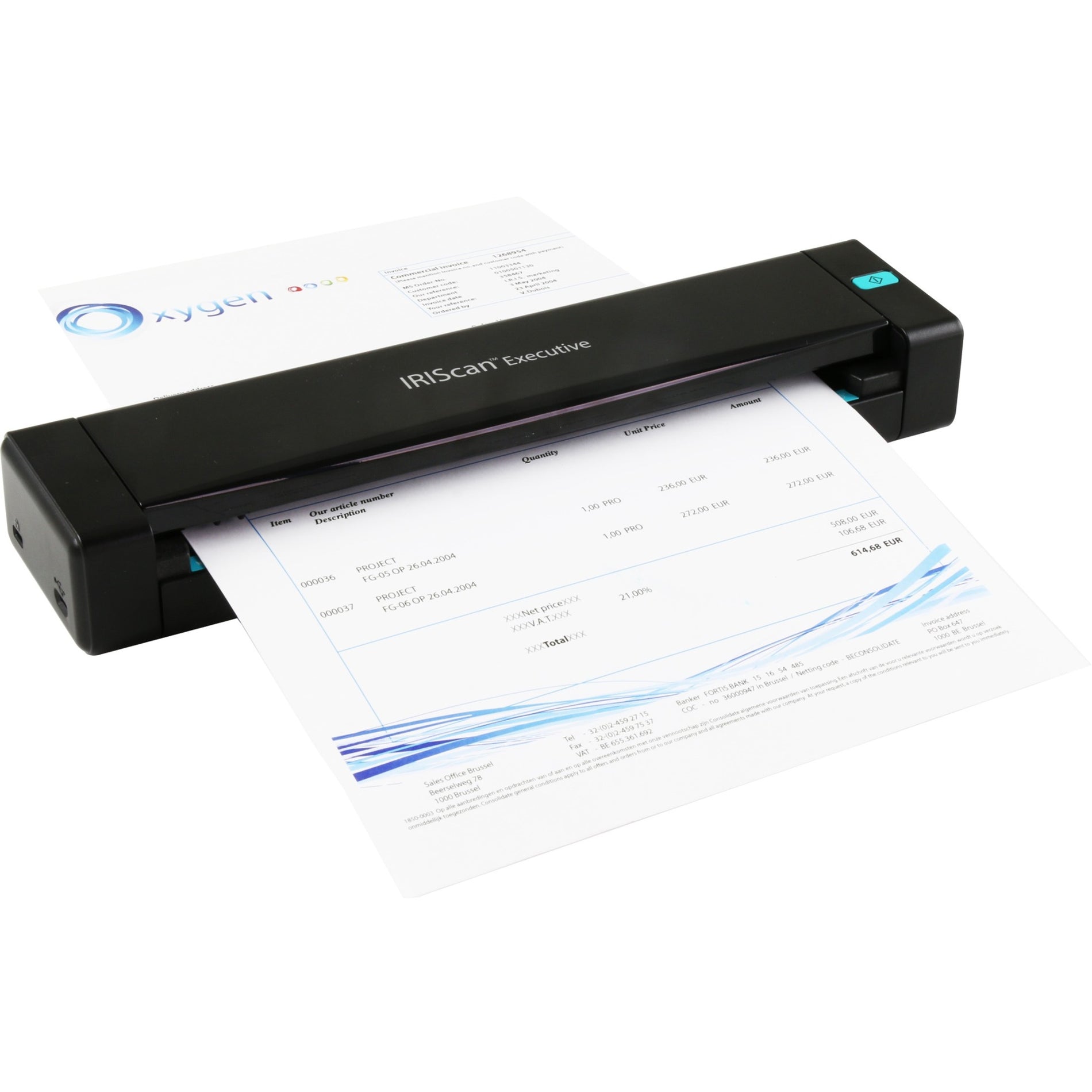 I.R.I.S. 458738 IRISCan Exécutif 4 Scanner Portable Duplex Solution de Numérisation Ultime