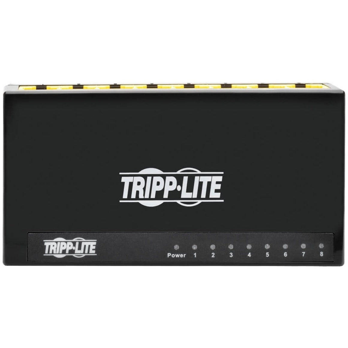 Tripp Lite NG8P 8-端口 10/100/1000 Mbps 桌面 千兆以太网 未管理交换机， 5年保修， RoHS认证 品牌名称：Tripp Lite 品牌名称翻译：特立普润