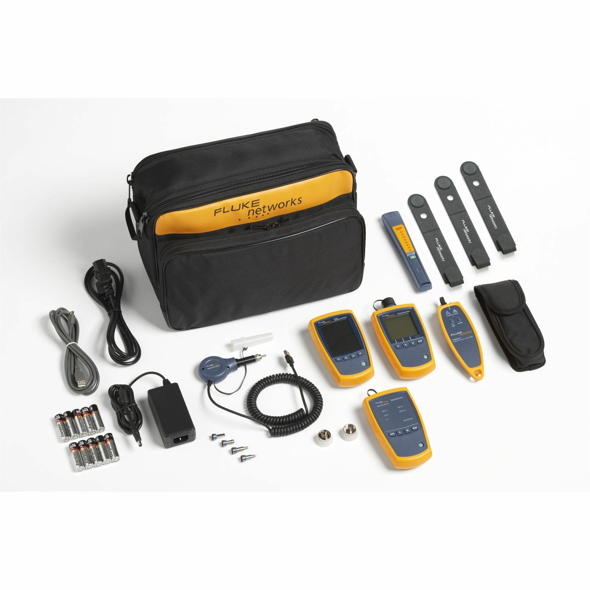 Fluke Networks FTK1475 Complete Fiber Verification Kit with FI-500 FiberInspector Micro, Simplify Fiber Testing and Troubleshooting