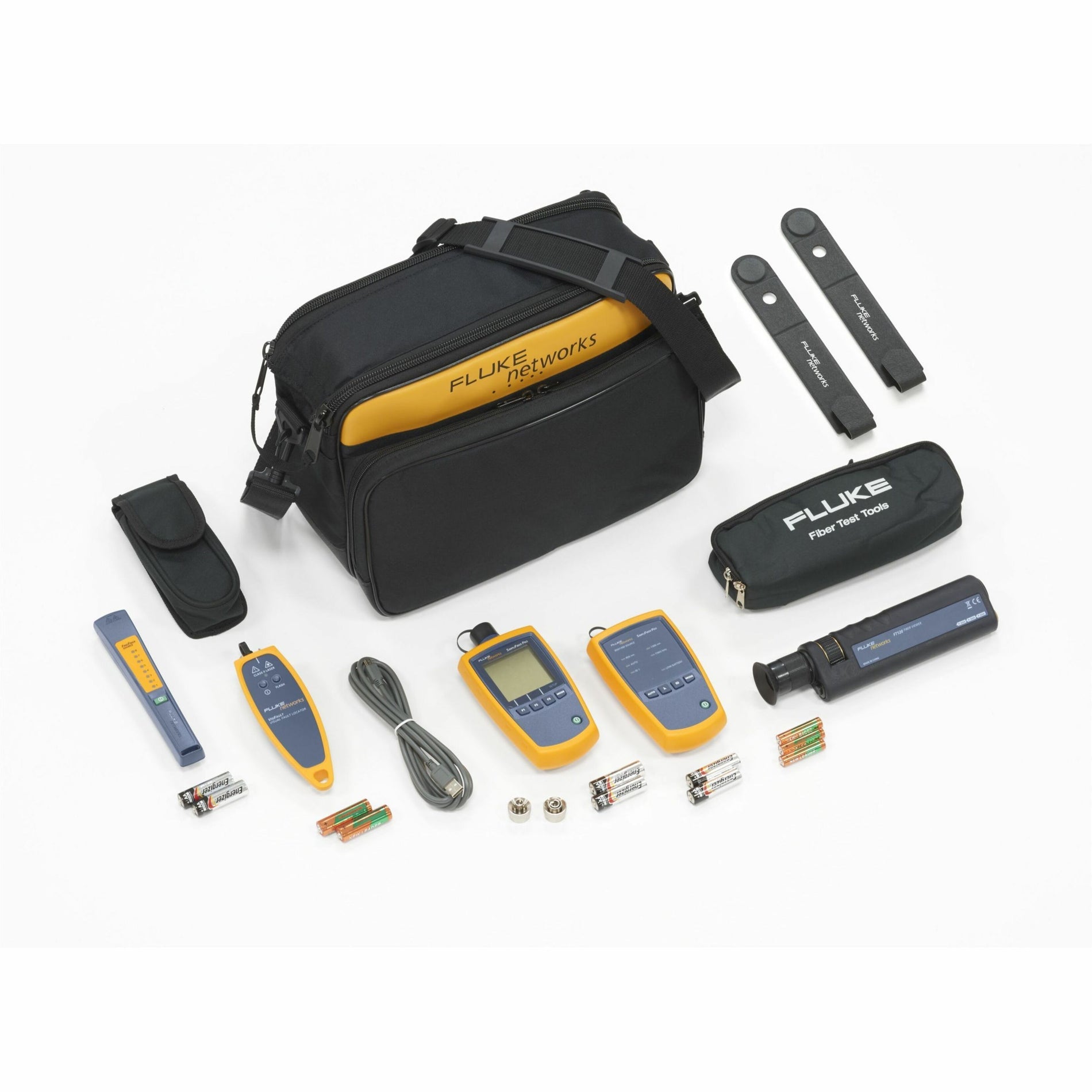 Fluke Networks FTK1475 Complete Fiber Verification Kit with FI-500 FiberInspector Micro, Simplify Fiber Testing and Troubleshooting