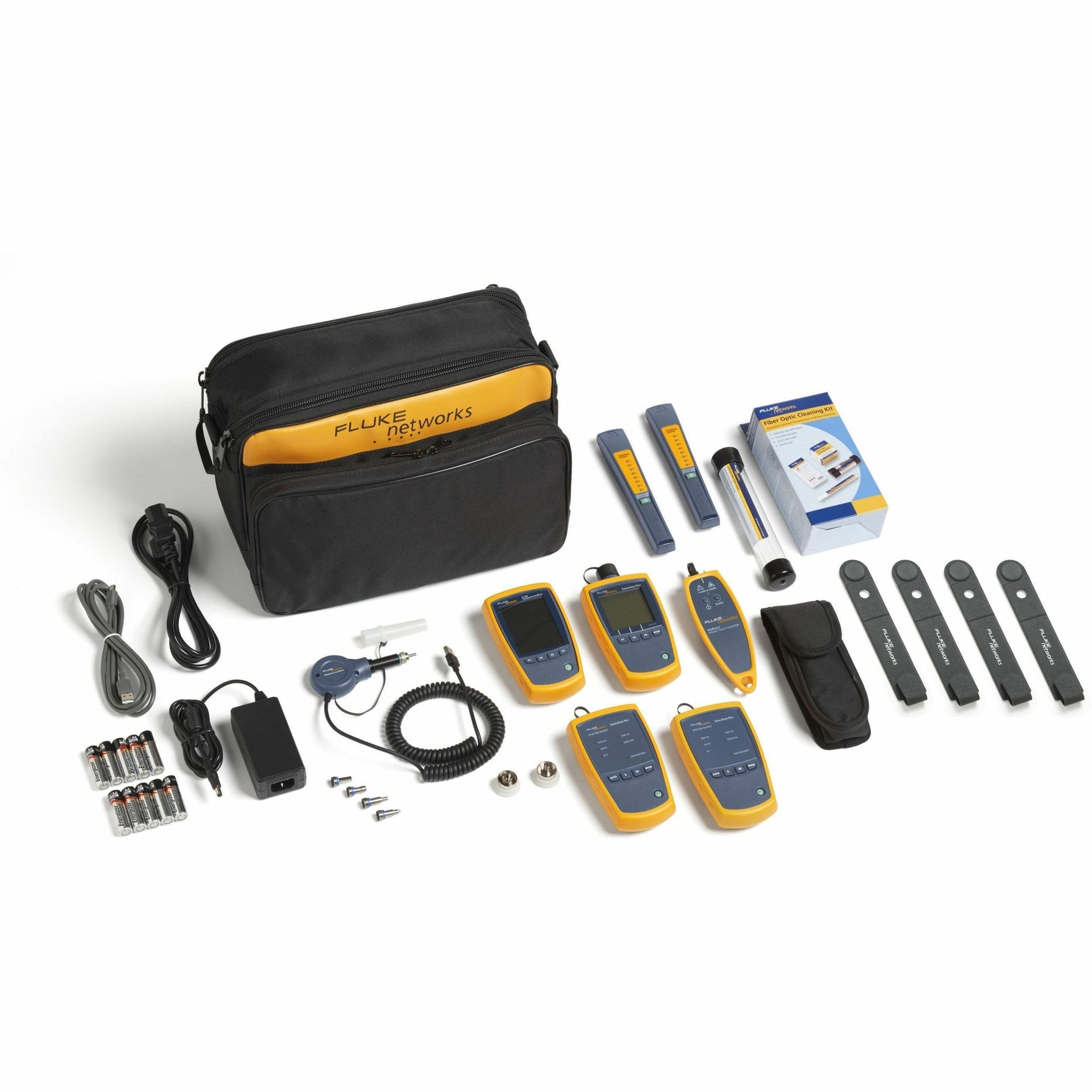 Fluke Networks FTK1475 Complete Fiber Verification Kit with FI-500 FiberInspector Micro, Simplify Fiber Testing and Troubleshooting