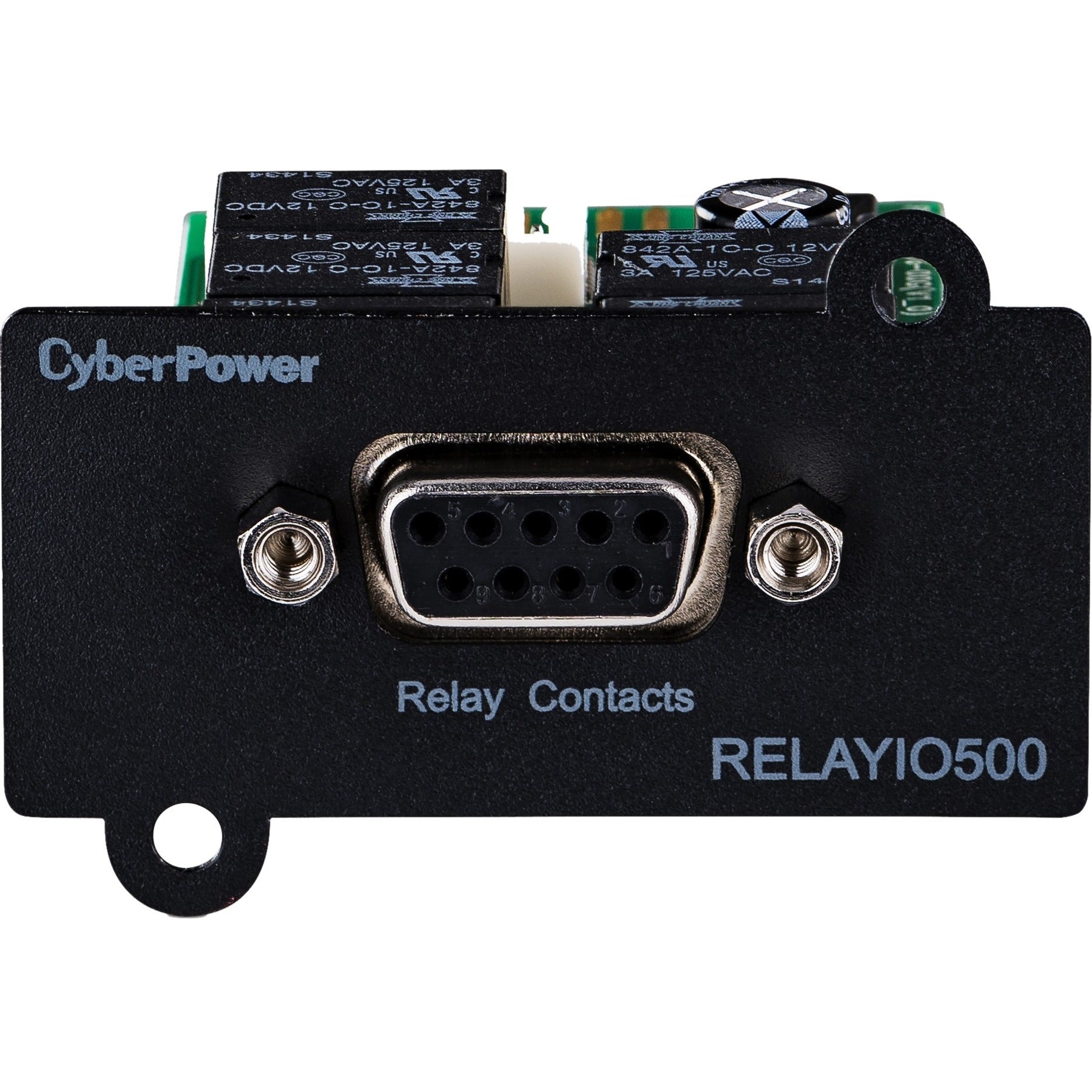 CyberPower RELAYIO500 Adattatore di gestione remota dell'alimentazione Garanzia di 3 anni Interfaccia seriale