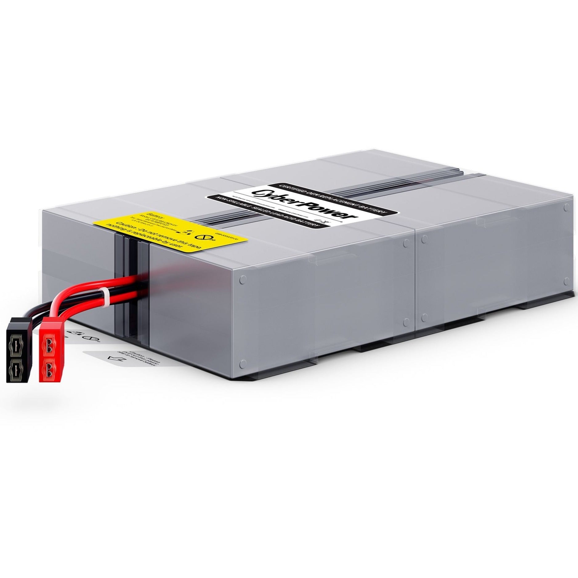 CyberPower RB1290X4H Batterikit 18 måneders begrænset garanti 9000mAh blybatteri
