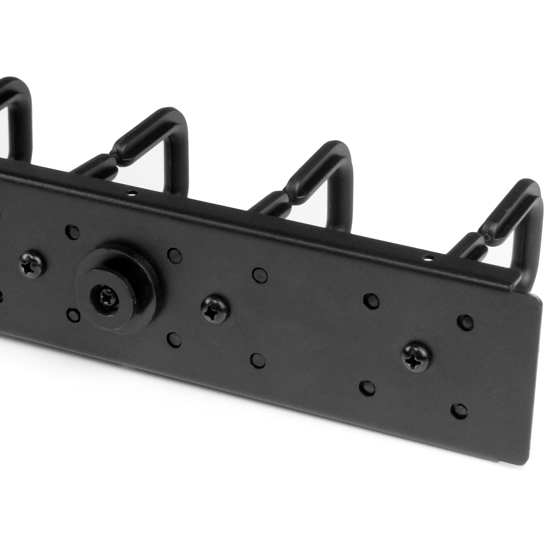 Detailed view of mounting mechanism and screw holes for secure installation-alternate-image4