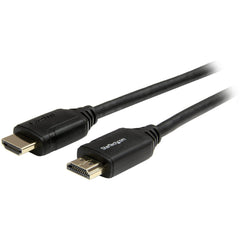 StarTech.com HDMM3MP Premium Hoge Snelheid HDMI-kabel met Ethernet - 4K 60Hz - 3m (10 ft) Levenslange garantie EMI-bescherming Vergulde Connectoren