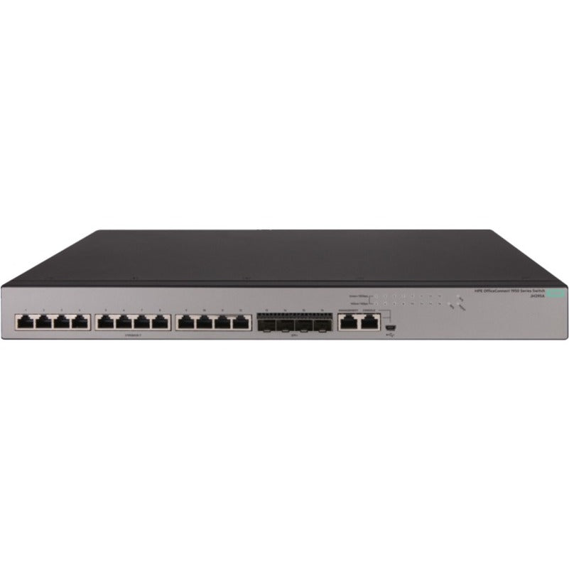 HPE OfficeConnect 1950 12XGT 4SFP+ Switch - Layer 3 Switch [Discontinued]