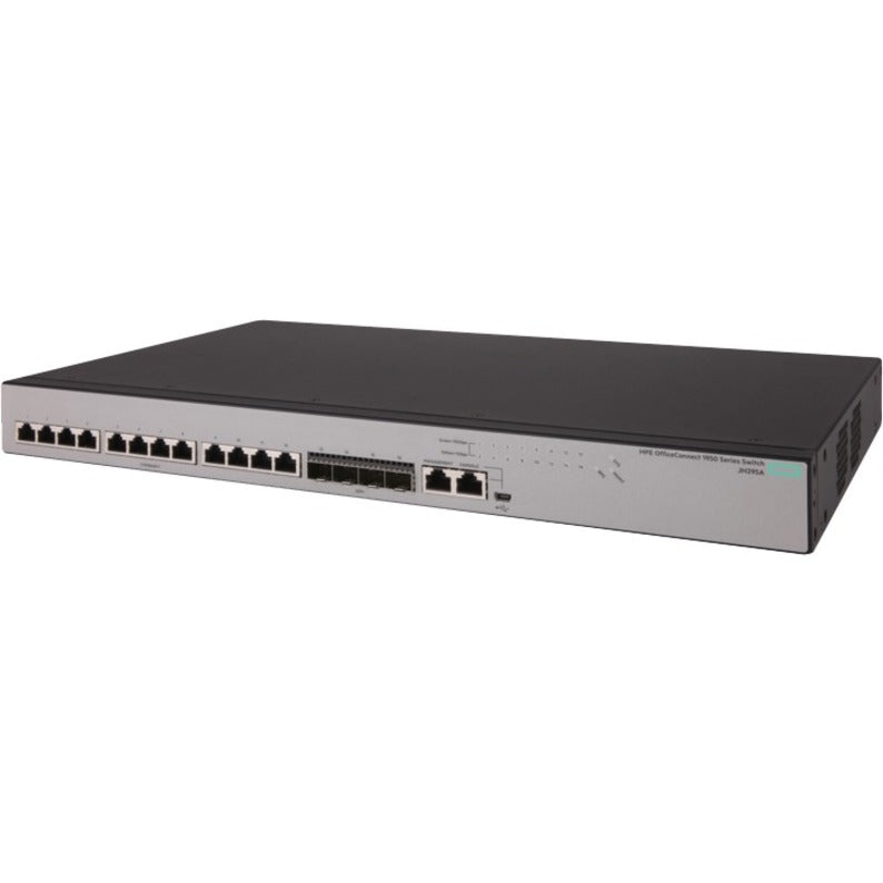 HPE OfficeConnect 1950 12XGT 4SFP+ Switch - Layer 3 Switch [Discontinued]