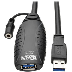 Tripp Lite U330-15M USB 3.0 SuperSpeed主动扩展器重复器电缆，49.2英尺，信号增强器，EMI/RF保护。品牌名称：Tripp Lite。品牌名称翻译：崔普莱特。