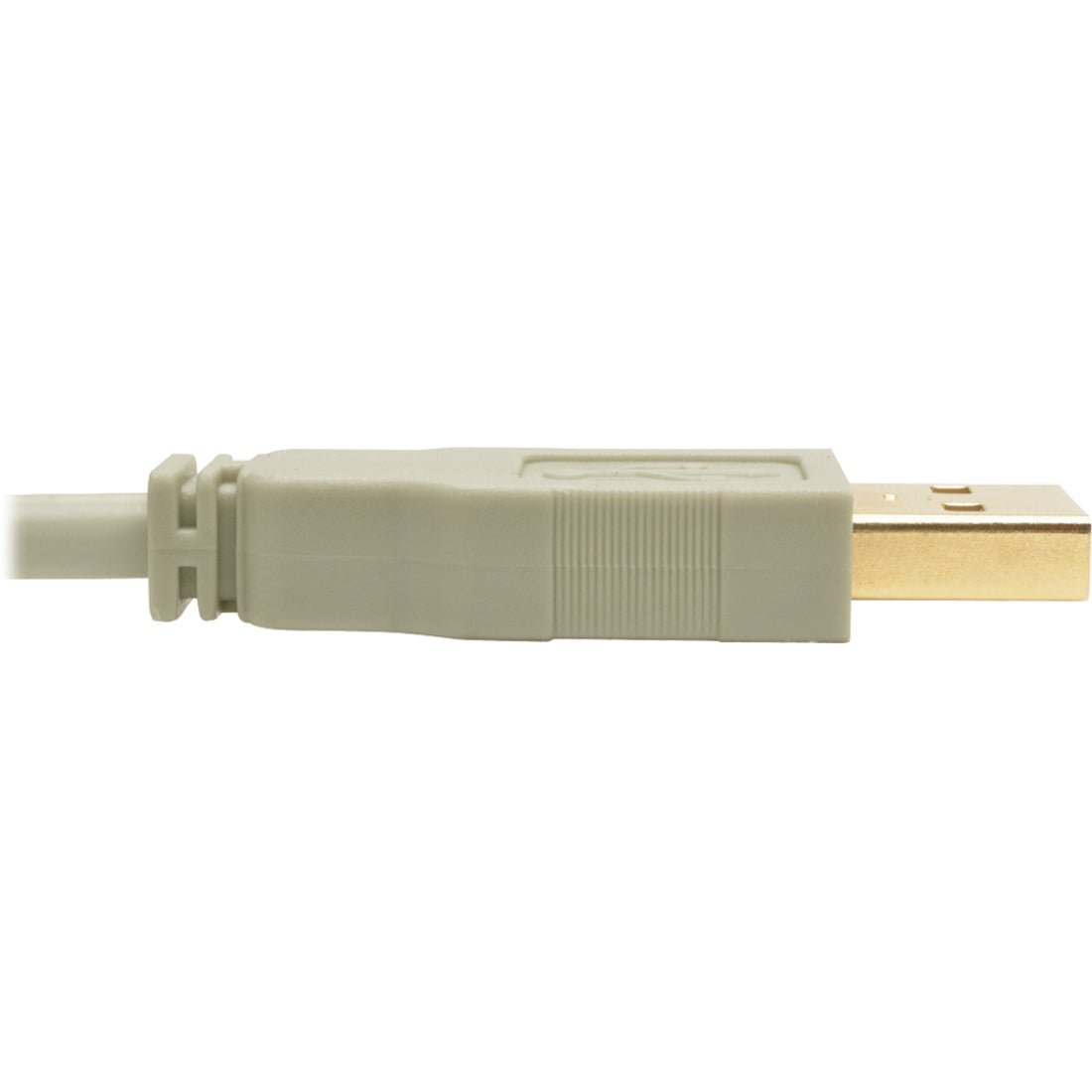 Tripp Lite U022-006-BE USB 2.0 Hi-Speed A/B Cable (M/M) Beige 6 ft. 特立普利 U022-006-BE USB 2.0 高速 A/B 軟線 (公母) 米黄色 6 英尺.