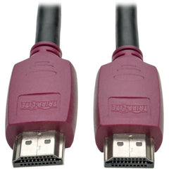 Tripp Lite P569-006-CERT สาย HDMI คุณภาพสูงแบบมี Ethernet (M/M) 6 ฟุต UHD 4K รับประกันตลอดอายุการใช้งาน