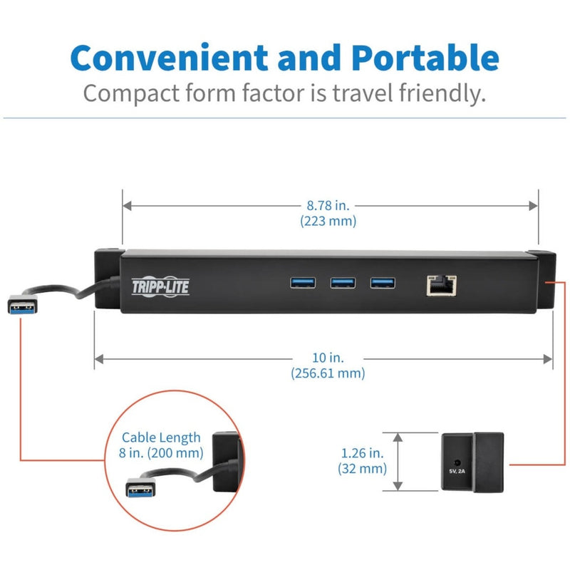 Dimensional specifications of U342-GU3 docking station