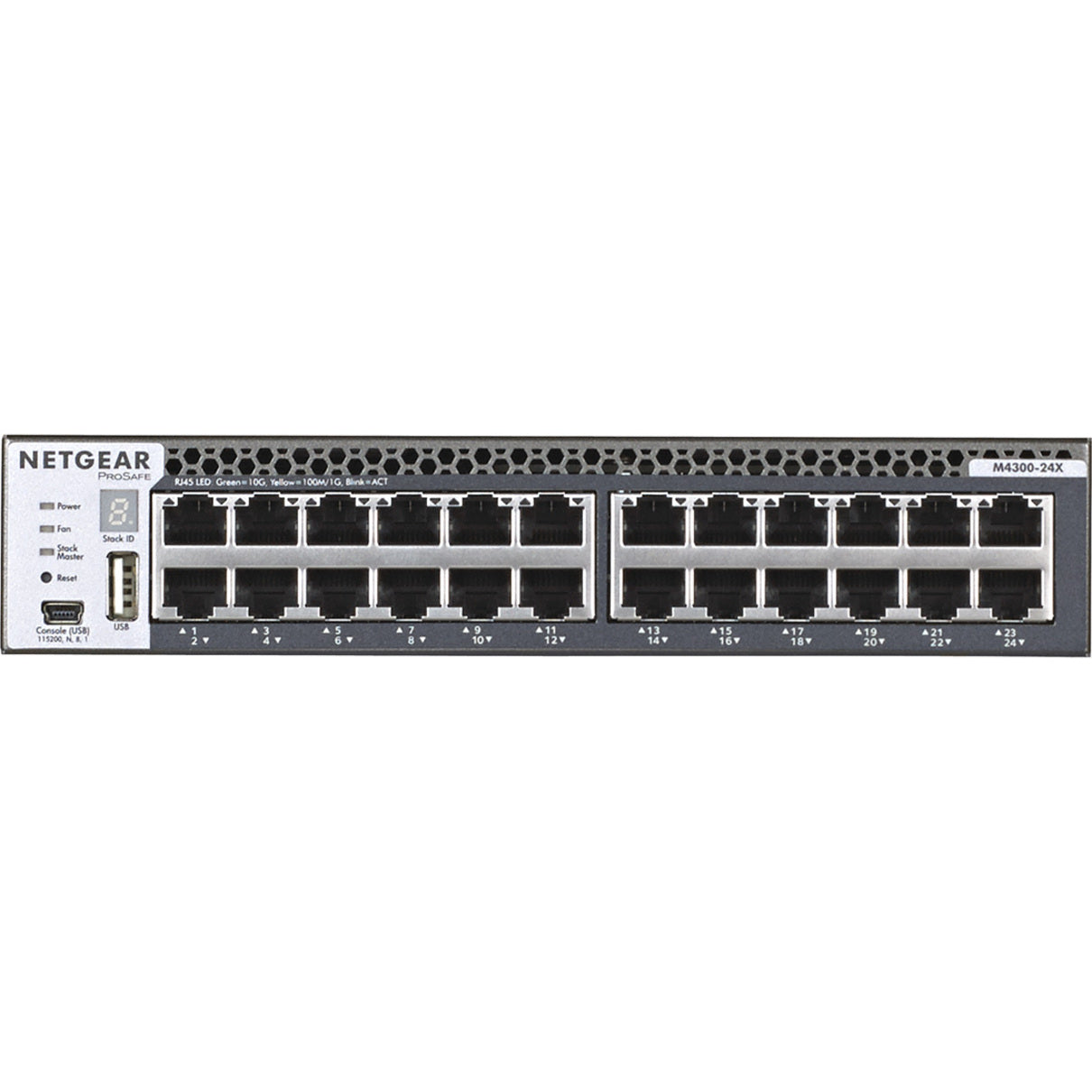 Switch de couche 3 Netgear ProSafe M4300-24X 24 x 10GbE Géré 10GBase-T 10GBase-X