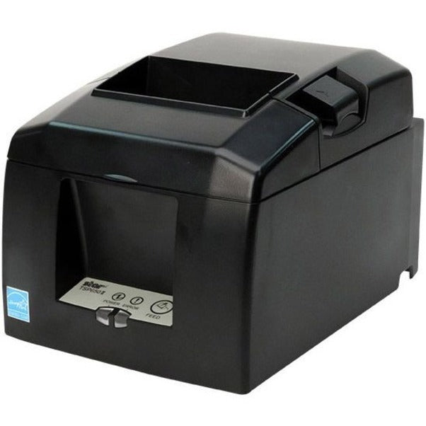 Side angle view of TSP654II printer showing full body design and paper exit slot