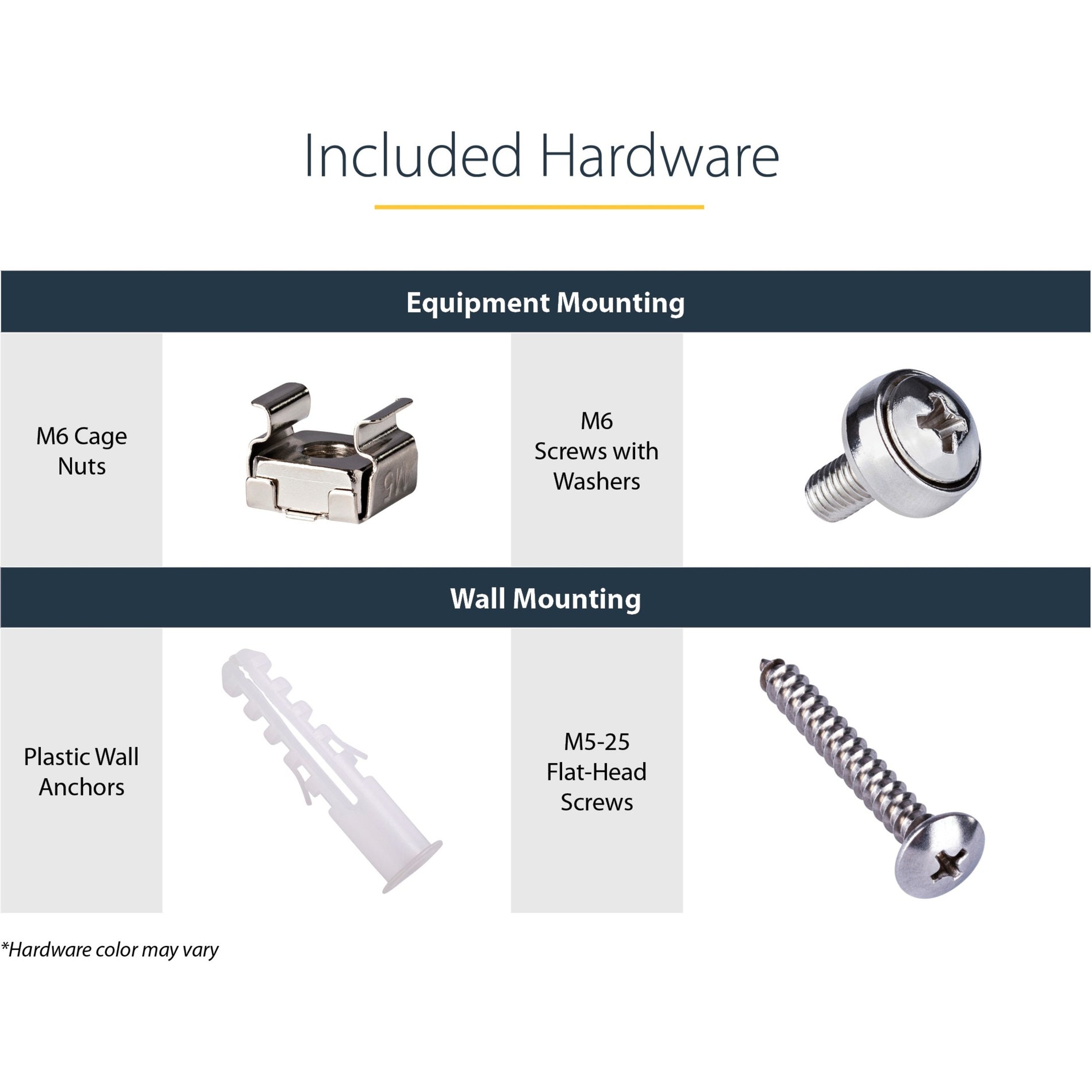 StarTech.com 8U 14in Deep Wallmounting Bracket for Patch Panel - Wallmount Bracket (WALLMOUNT8) Alternate-Image10 image