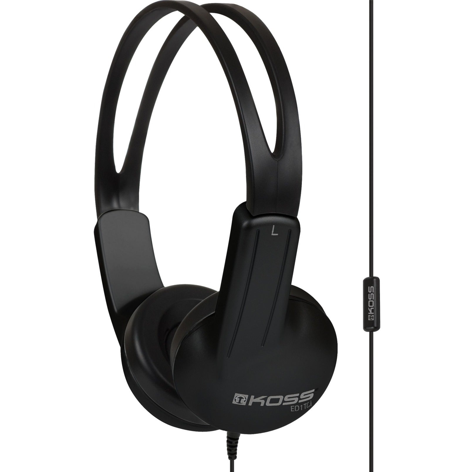 Koss ED1TCI Headset - Binaural Over-the-head Headset dengan Mic di Kabel Garansi Seumur Hidup