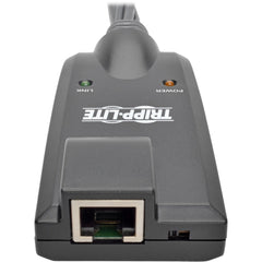 Tripp Lite B055-001-USB-VA NetDirector Unidad de Interfaz de Servidor USB Extensor KVM con USB VGA Auriculares Micrófono y Puertos de Red (RJ-45)