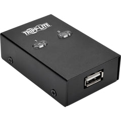 Tripp Lite U215-002 2-ポート USB 2.0 ハイスピード プリンター/ペリフェラル 共有スイッチ、プリンターや周辺機器用便利な USB スイッチ　Tripp Lite を翻訳すると、「トリップライト」となります。