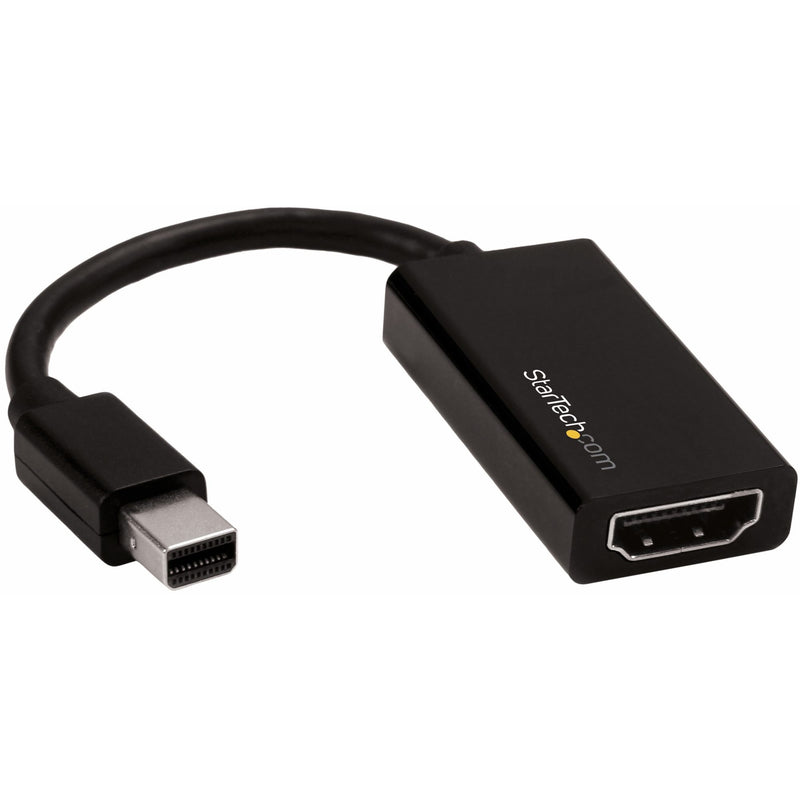 StarTech.com Mini DisplayPort to HDMI adapter showing full device with both connectors