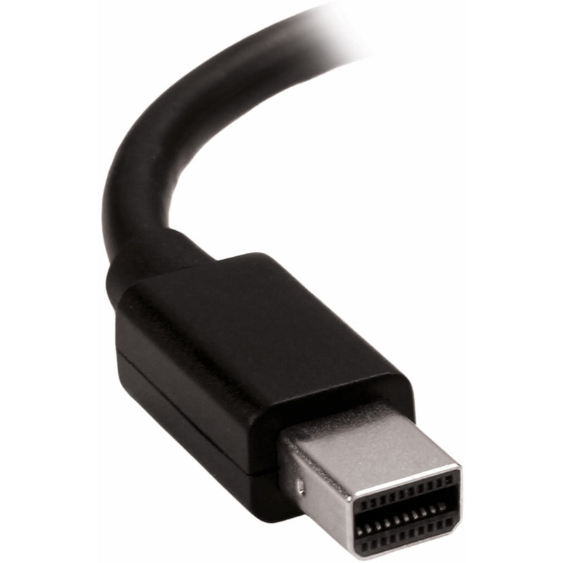 Close-up view of the Mini DisplayPort connector on StarTech.com adapter