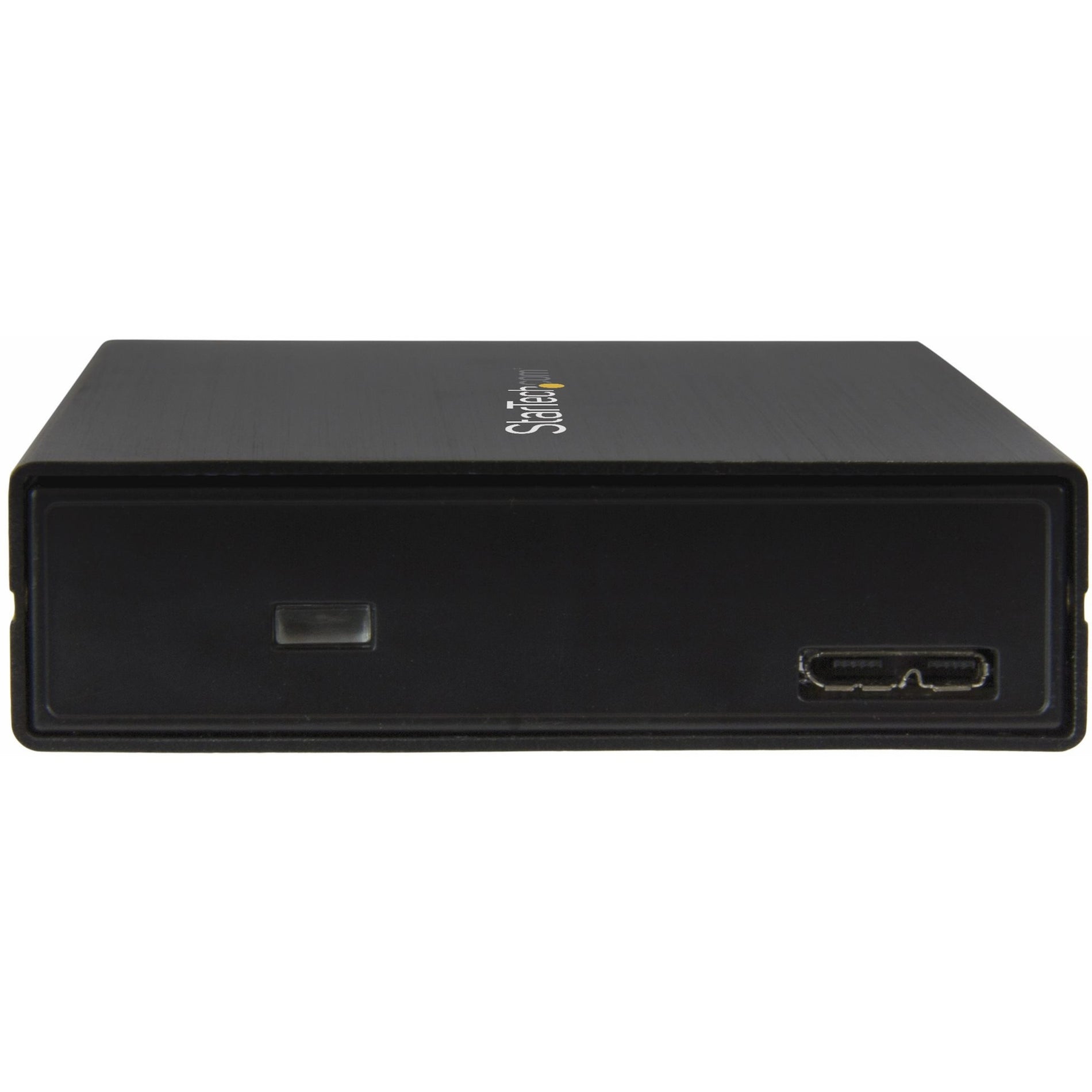 StarTech.com Caja de unidad para SSD/HDD SATA de 2.5 pulgadas - USB 3.1 (10 Gbps) - USB-A USB-C compatible con alturas de unidad de 5 mm a 15 mm