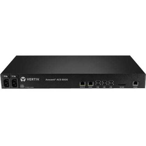 AVOCENT ACS8048DAC-400 ACS8000 Seriell Konsol 48 port Konsolserver Dubbel AC-ström - Hantera ditt nätverk med lätthet