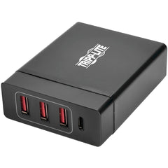 Tripp Lite U280-004-WS3C1 4-Port USB Charging Station med Smart og USB-C Opladningsporte Hurtig Opladning til Flere Enheder