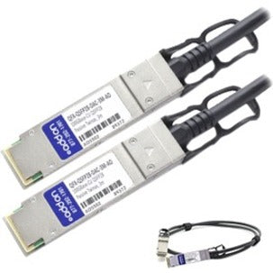 AddOn QFX-QSFP28-DAC-5M-AO QSFP28 Network Cable, 100Gbps Data Transfer Rate, 16.40 ft Length