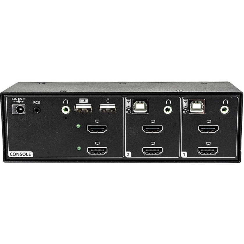 AVOCENT SC920H-001 Cybex SC900 Secure Desktop KVM Switch, 2 Port Dual-Head HDMI, TAA Compliant