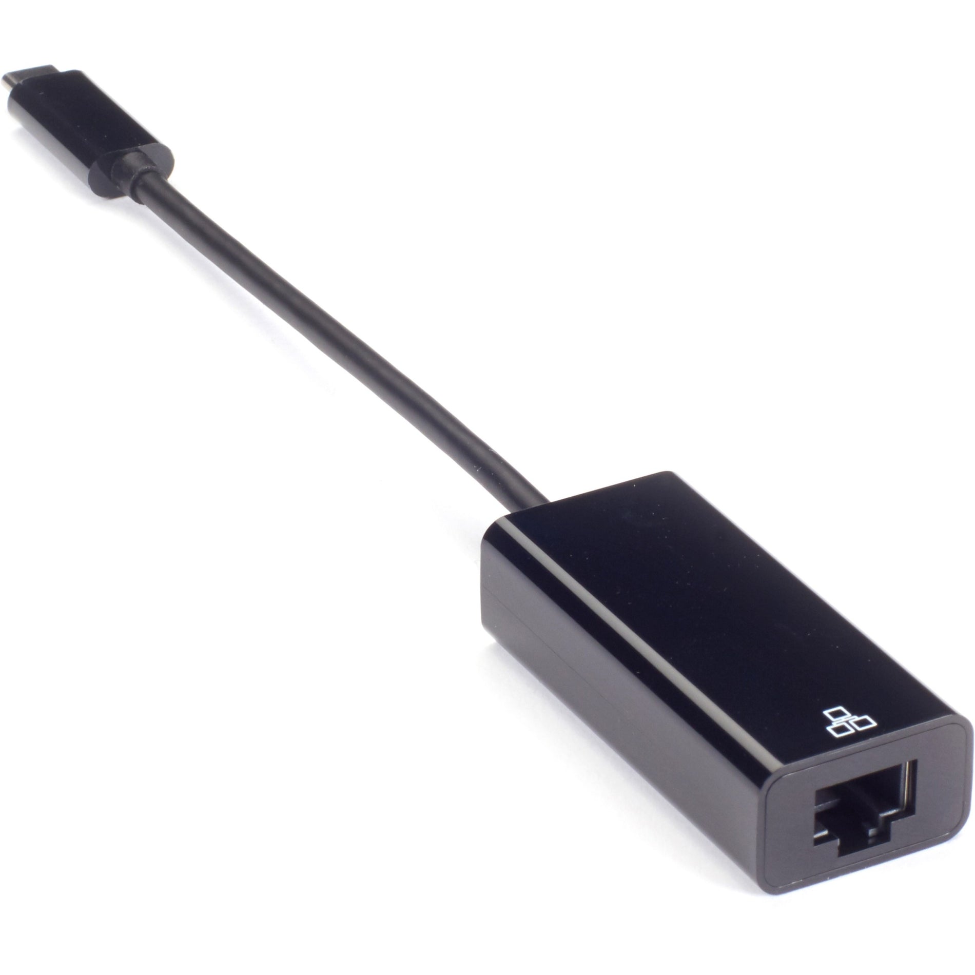 Black Box VA-USBC31-RJ45 Gigabit Adapter Dongle - USB 3.1 Type C Male to RJ-45, High-Speed Ethernet Connection