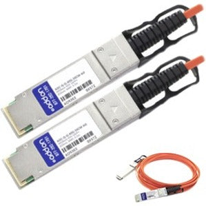 AddOn JNP-40G-AOC-3M-AO Fiber Optic Network Cable, 40 Gbit/s, 9.80 ft, Active