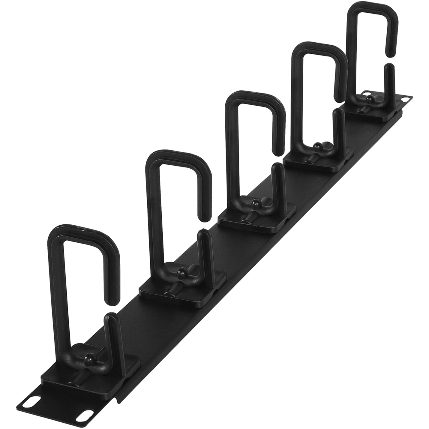 CyberPower CRA30004 1U 2" Deep Flexible Ring Cable Manager, 5 Year Warranty, Rack Accessories