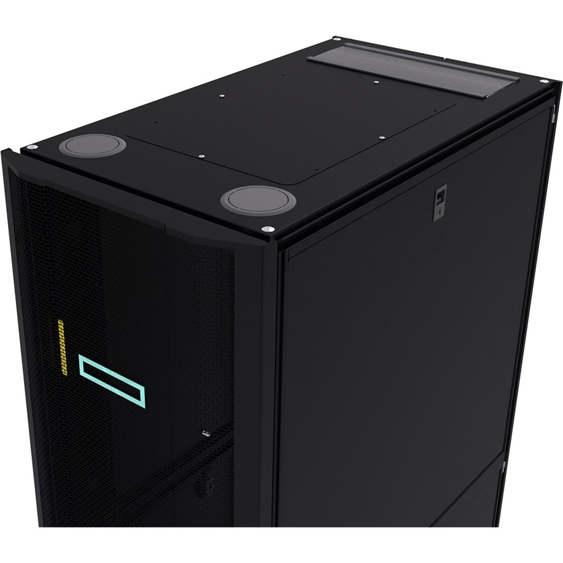 HPE P9K10A G2 Rack Cabinet, Floor Standing, 42U, Black