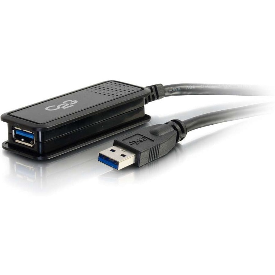 C2G 39939 Câble d'extension actif USB de 164 pieds - USB A vers USB A 3.0 - M/F Taux de transfert de données de 5 Gbit/s