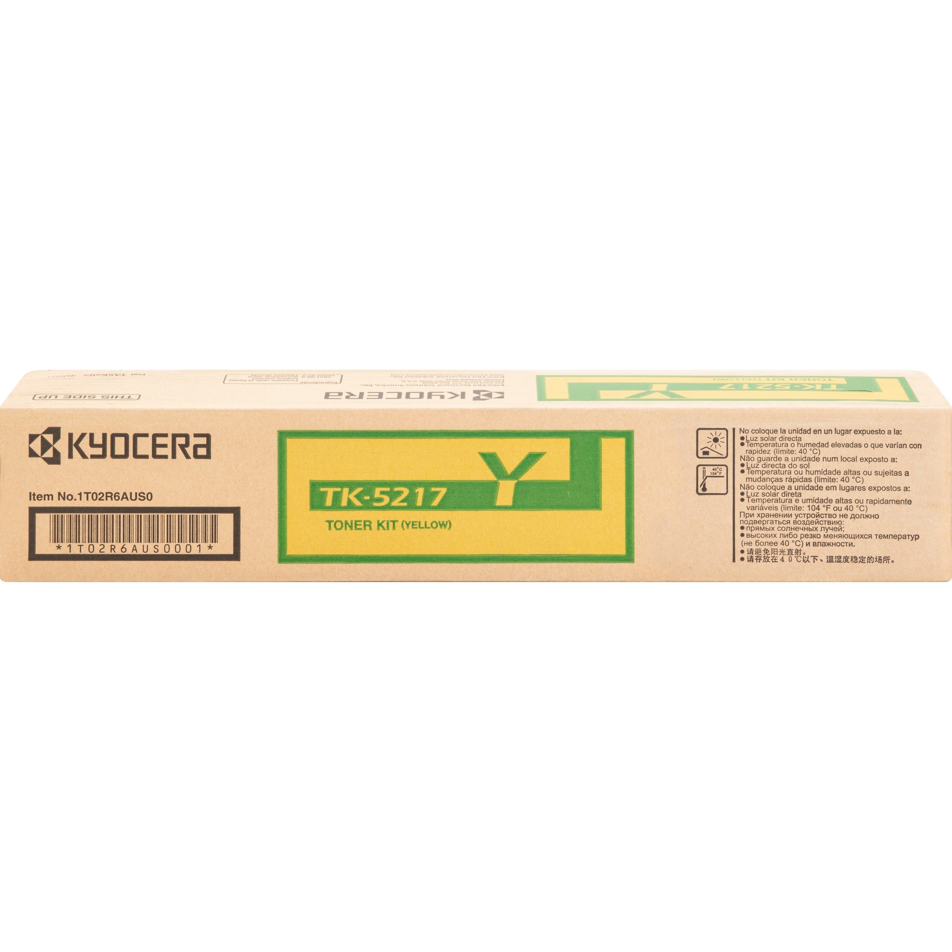 Cartucho deTóner Kyocera TK5217Y Ecosys 406ci Amarillo 15000 Rendimiento de Páginas