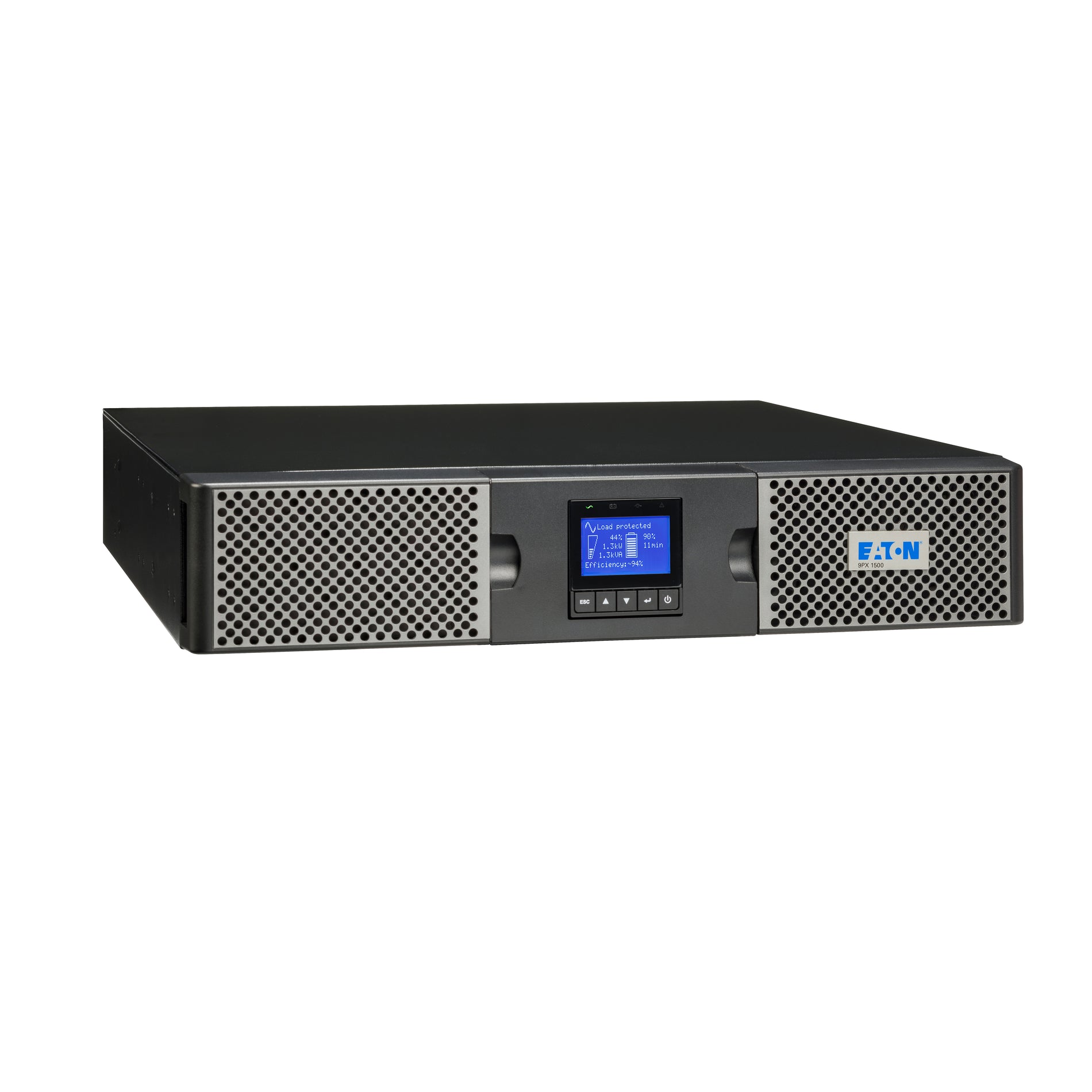 إيتون 9PX1500RT 1500 VA UPS، طاقة نجمة، 120 فولت تيار متردد، رف/برج، 2U