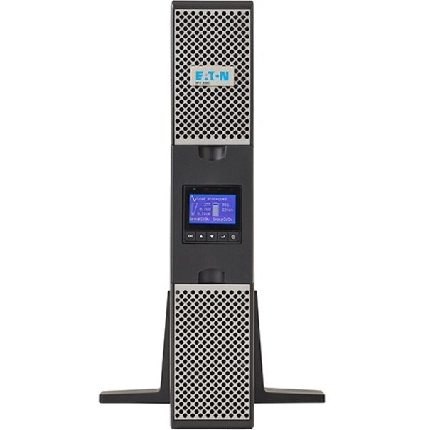 Tower configuration of Eaton 9PXEBM48RT with LCD display panel and control buttons