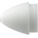 Close-up view of white Teflon replacement hard pen tip for Epson BrightLink interactive projectors