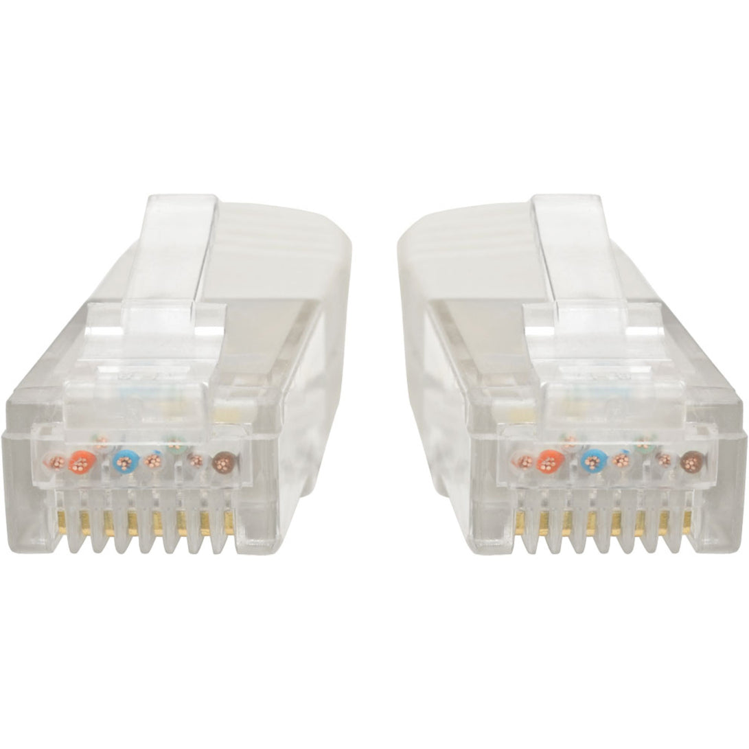 Tripp Lite N200-002-WH Cable de conexión moldeado Cat6 Gigabit (RJ45 M/M) Blanco 2 pies