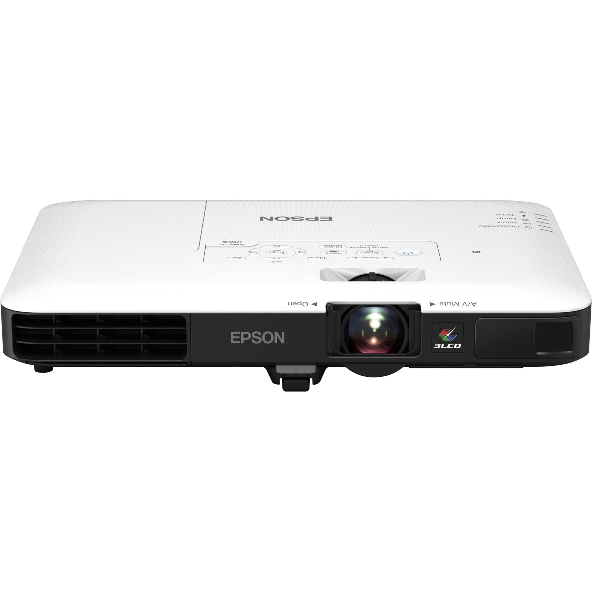Epson V11H793020 PowerLite 1785W Proyector inalámbrico 3LCD WXGA 3200 lúmenes compatible con HDTV. Epson se traduce como 'Epson' en español.