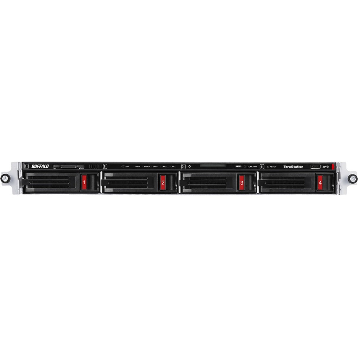 Buffalo TS5410RN1604 TeraStation 5410RN Rackmount 16 TB NAS Hard Drives Included, 10Gb Ethernet, 4GB RAM, 3-Year Warranty