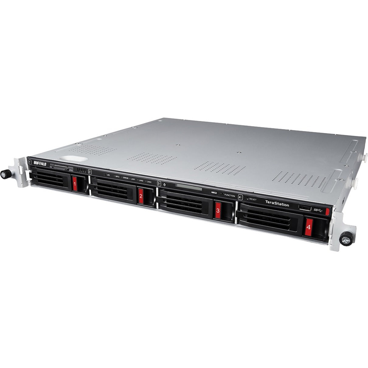 Buffalo TS5410RN1604 TeraStation 5410RN Rackmount 16 TB NAS Hard Drives Included, 10Gb Ethernet, 4GB RAM, 3-Year Warranty