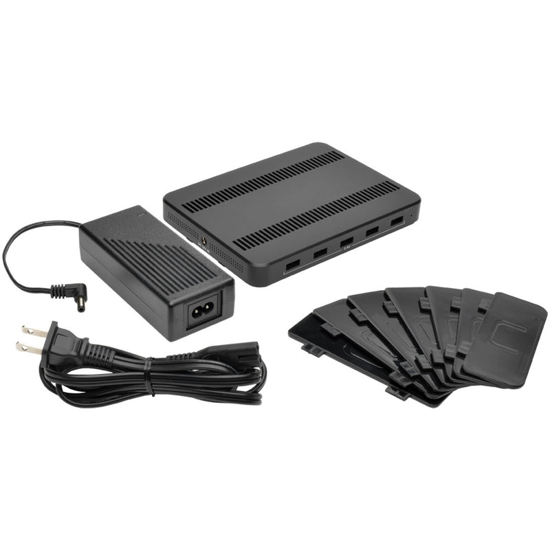 Complete charging station kit with included accessories