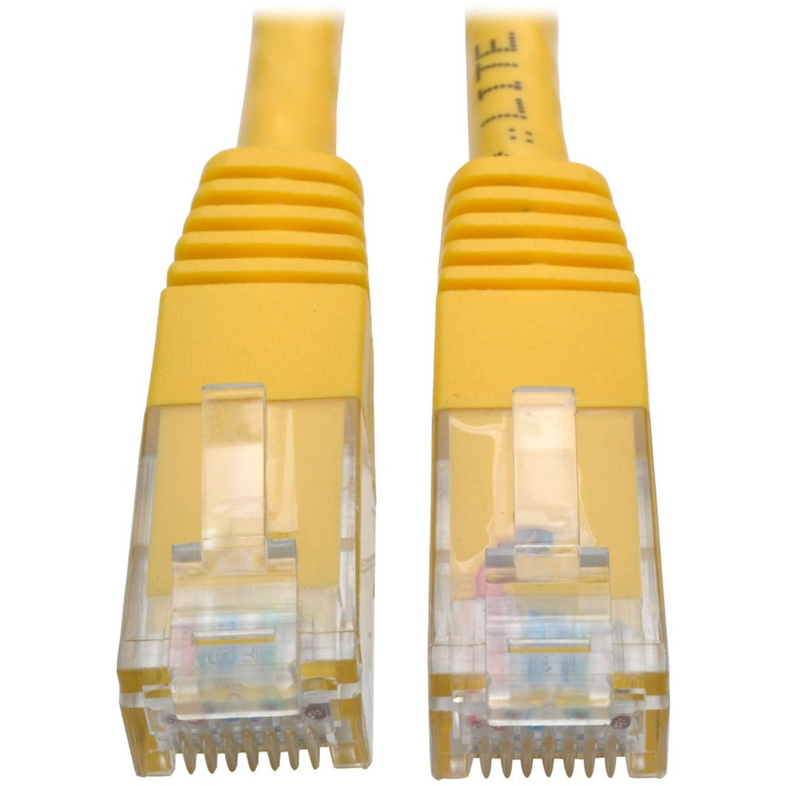 Tripp Lite N200-003-YW Cat6 Gigabit Molded Patch Cable (RJ45 M/M), Yellow, 3 ft